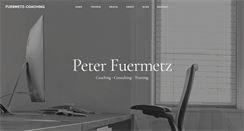 Desktop Screenshot of fuermetz-coaching.de